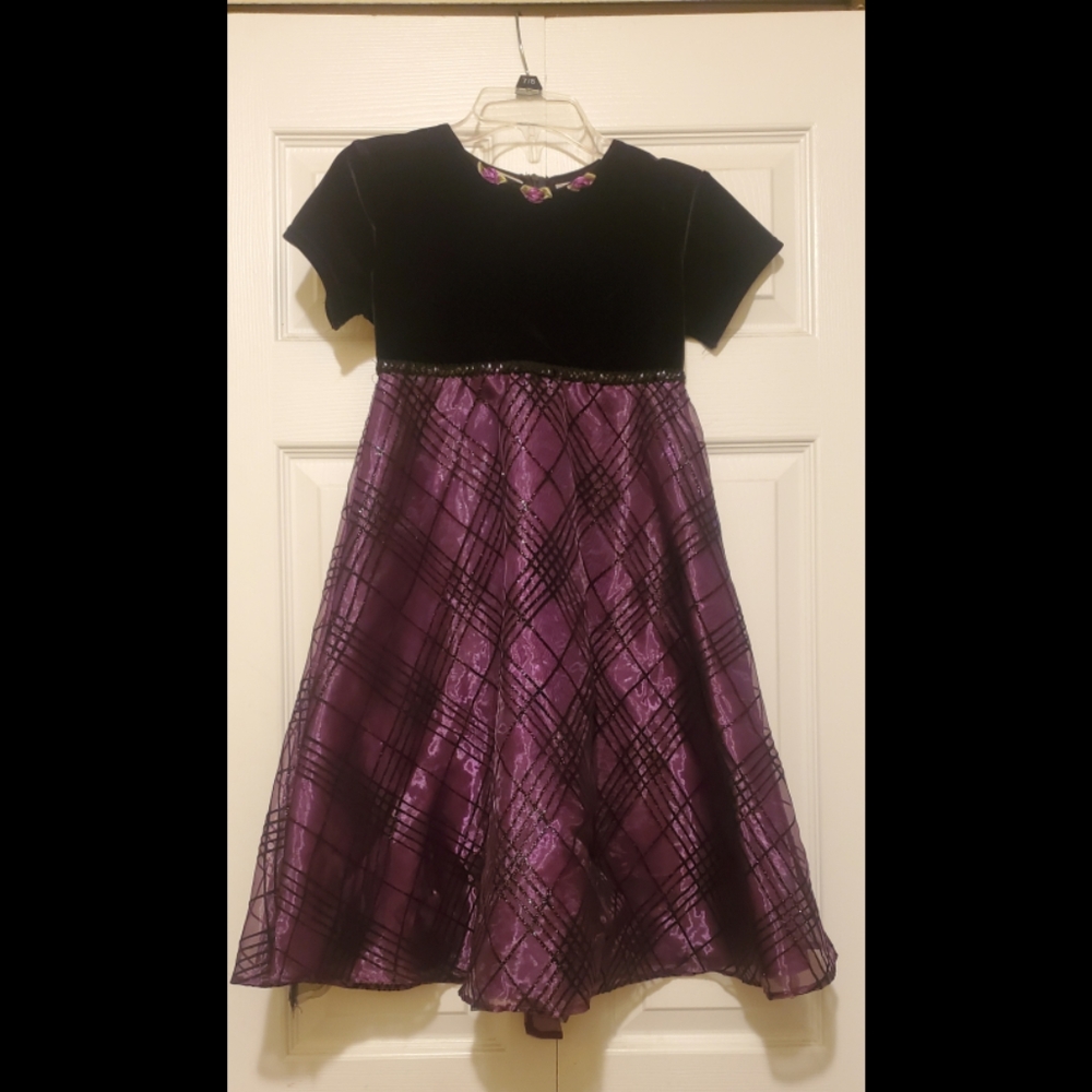 Perfectly Dressed Purple Girls Dress
